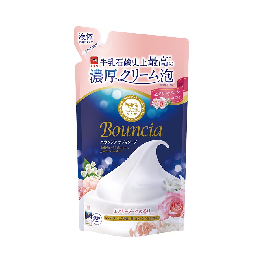 Bouncia 美肌滋潤沐浴乳補充包(愉悅花香型)