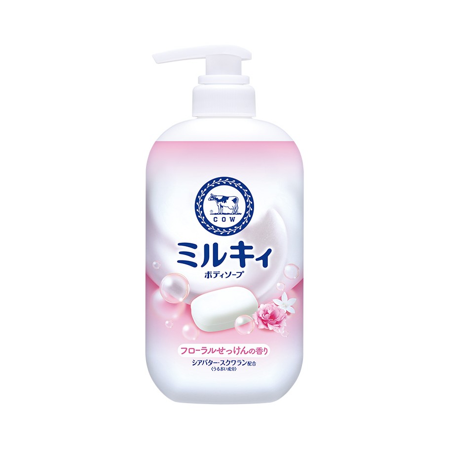 Milky牛乳精華沐浴乳(玫瑰花香)